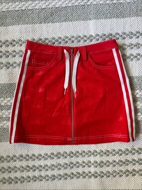 Adidas x Forucci Red Skirt
